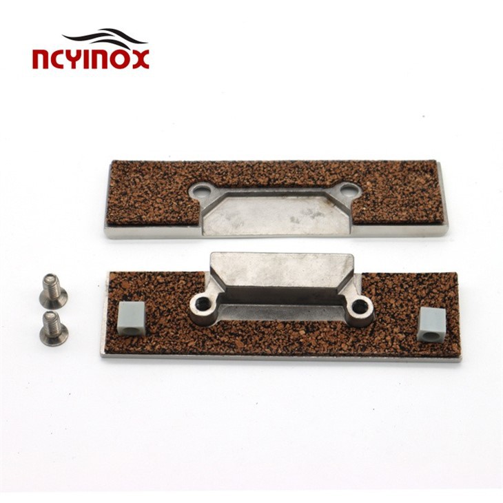 Stainless Steel 316 Glass Bracket For Outdoor Balustrade Glass Clip